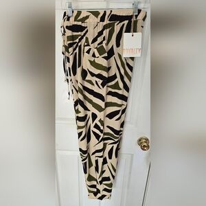 NWT- Royalty Zebra Print Pants